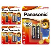 KIT com 10 Pilhas Alcalinas Aaa Panasonic (5 Cart) KIT com 10 Pilhas Alcalinas Aaa Panasonic (5 Cart)