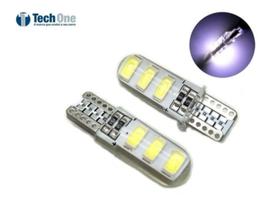 Kit Com 10 Pingo Canbus T10 6 Led Canceller Silicone Techone Kit Com 10 Pingo Canbus T10 6 Led Canceller Silicone Techone