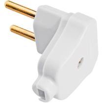 Kit com 10 Plugue Macho Pino Triangular 10a Bipolar