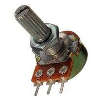 Kit com 10 potenciômetros, linear 100k - l20 Kit com 10 potenciômetros, linear 100k - l20