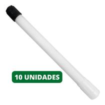 Kit Com 10 Prolongador Extensão Rígida Plástica Para Bico de Roda 150MM