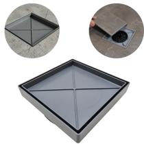 Kit com 10 Ralos Ocultos Invisíveis Sifonados 15x15 para Banheiros e Áreas Molhadas Kit com 10 Ralos Ocultos Invisíveis Sifonados 15x15 para Banheiros e Áreas Molhadas
