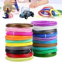 Kit com 10 Refil Filamento PLA 50M 1,75 Caneta 3D Kit com 10 Refil Filamento PLA 50M 1,75 Caneta 3D