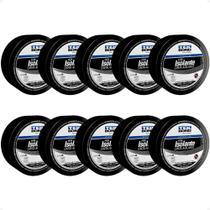 Kit com 10 Rolos Fita Isolante Tekbond 19mm x 20m, Antichamas, 20 Metros, Até 600V Kit com 10 Rolos Fita Isolante Tekbond 19mm x 20m, Antichamas, 20 Metros, Até 600V