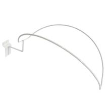 Kit com 10 Suporte De Boné Para Painel Canaletado Branco