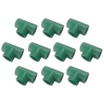 Kit Com 10 Te Ppr Para Rede De Água Quente e Fria 32 Mm - Topfusion Kit Com 10 Te Ppr Para Rede De Água Quente e Fria 32 Mm - Topfusion