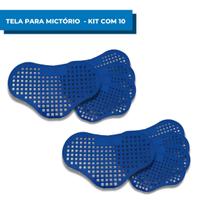 Kit Com 10 Telas Para Mictório Lavanda Trilha Cheirinho Vaso Sanitario Aromatizador Banheiro