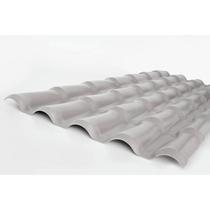 Kit com 10 Telhas Pvc Colonial 88x262cm Lux Telhas