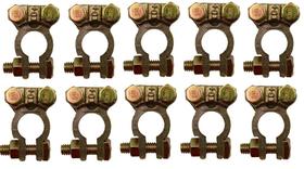 Kit com 10 Terminal De Bateria Universal Modelo Sapo Sapão Kit com 10 Terminal De Bateria Universal Modelo Sapo Sapão