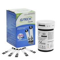 Kit Com 10 - Tiras Para Medição De Glicose G-Tech Free Lite