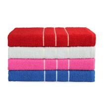 Kit Com 10 Toalhas De Banho Linha Florence