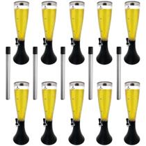 Kit com 10 Torres de Chopp Marcbeer de 3,5 Litros e 5 Refis Extras - Marchesoni