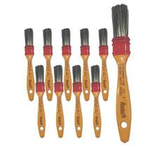 Kit com 10 trincha gold cerda gris 317 1 polegada - roma Kit com 10 trincha gold cerda gris 317 1 polegada - roma