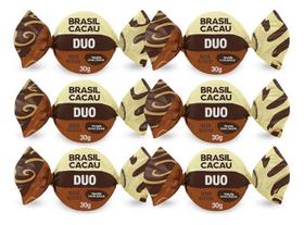 Kit Com 10 Trufas Duo 30G Brasil Cacau Kit Com 10 Trufas Duo 30G Brasil Cacau