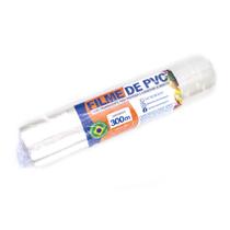Kit com 10 unidades de filme PVC 38 cm x 300 m refil