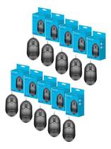 Kit com 10 unidades (mouse optico c/fio multilaser)