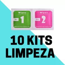 Kit com 10 unidades para Limpeza de tela para aplicação de películas