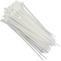 Kit Com 100 Abraçadeira De Nylon 4,8 x 250 mm Branca Kit Com 100 Abraçadeira De Nylon 4,8 x 250 mm Branca
