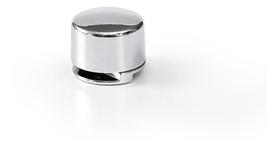 Kit Com 100 Botões Francês Liso Puxador Para Espelho Cromado