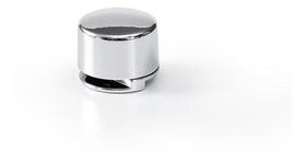 Kit Com 100 Botões Francês Liso Puxador Para Espelho Cromado