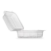 Kit Com 100 Embalagem Descartável Quadrada Bolo Pote Pequeno Kit Com 100 Embalagem Descartável Quadrada Bolo Pote Pequeno