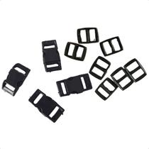 Kit com 100 Fechos e 200 Reguladores 10MM