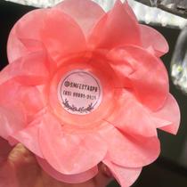 Kit com 100 forminhas para doce em papel - Modelo Camélia