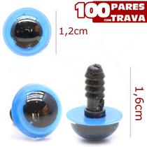 Kit com 100 Pares de Olhos Amigurumi para Boneca, Fantoche, Ursinho e Pelúcia de 6 a 14mm Cor Preto, Castanho, Azul, Verde e Amarelo Kit com 100 Pares de Olhos Amigurumi para Boneca, Fantoche, Ursinho e Pelúcia de 6 a 14mm Cor Preto, Castanho, Azul, Verde e Amarelo