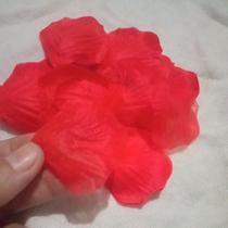 kit com 100 pétalas de rosas falsas - ideal para decoração romântica - Maquili