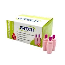 Kit com 100 Unidades Auto Lanceta 28G Para Medição Ultra Fina Automática G-Tech