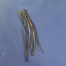 Kit com 100 Unidades de Fecho Plástico Preto 14 cm Lacre Flexível para Sacolas, Pães, Doces e Embalagens