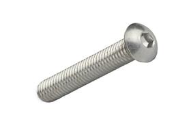 KIT com 100 unidades de Parafuso Tipo Allen com Sextavado Interno Cabeça Abaulada Inox ISO 7380 KIT com 100 unidades de Parafuso Tipo Allen com Sextavado Interno Cabeça Abaulada Inox ISO 7380