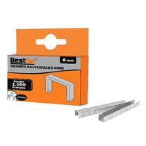 Kit com 1000 Grampos 8mm Para Grampeador Tapeçaria Bestfer