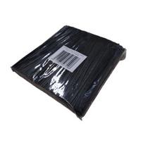 Kit com 1000 unidades de amarrilho preto 12 cm Kit com 1000 unidades de amarrilho preto 12 cm