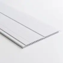 Kit com 108m² de Forro de Pvc Duplo Frisado 8mm X 20cm X 3m Belplast Kit com 108m² de Forro de Pvc Duplo Frisado 8mm X 20cm X 3m Belplast