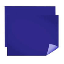 Kit com 109 Folhas de Papel Dobradura Azul 60cm x 50cm