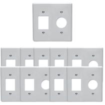 Kit com 10pcs placa 4x4 para 2 funcoes c/ tomada