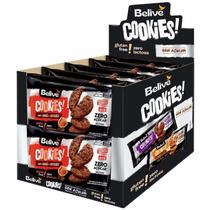 Kit Com 10Un Cookie Belive Avelã E Chocolate Zero Açucar 67G