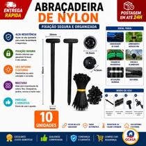 Kit com 10unid Abraçadeira Nylon Automotiva tipo Fivela 90mm x 5,0mm Guepar Kit com 10unid Abraçadeira Nylon Automotiva tipo Fivela 90mm x 5,0mm Guepar