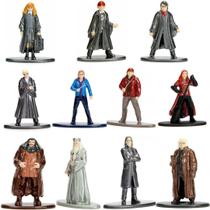 Kit Com 11 Bonecos Mini-Figuras Nano Metalfigs Harry Potter