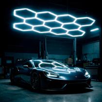 Kit Com 11 Células Iluminação Em LED Hexagonal CRI90 Para Oficinas e Ambientes Profissionais Kit Com 11 Células Iluminação Em LED Hexagonal CRI90 Para Oficinas e Ambientes Profissionais