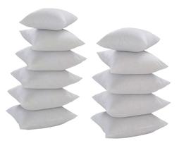 Kit Com 11 Refis De Almofada 45x45 Silicone Para Capas 40cm