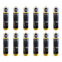 Kit Com 12 Adesivo Silicone Selante De Poliuretano Pu 40 Kit Com 12 Adesivo Silicone Selante De Poliuretano Pu 40