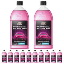 Kit com 12 Aditivos Agua Radiador Arrefecimento Orbi Atacado