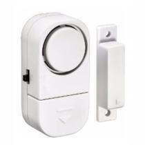Kit com 12 Alarme Janela Sensor sem Fio Porta Magnético Sonoro Segurança Casa - Loja Catarinense