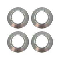 Kit Com 12 Arruelas Para Calotas De Metal