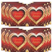 Kit Com 12 Box 77 Mensagens De Amor Para Inspirar Seu Dia