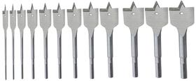 Kit Com 12 Brocas Chatas Para Madeira - Fertak Kit Com 12 Brocas Chatas Para Madeira - Fertak
