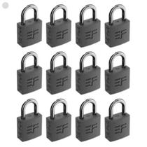 Kit com 12 Cadeado para Mala 18mm 3F