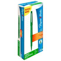 Kit Com 12 Caneta Papermate Flair Verde